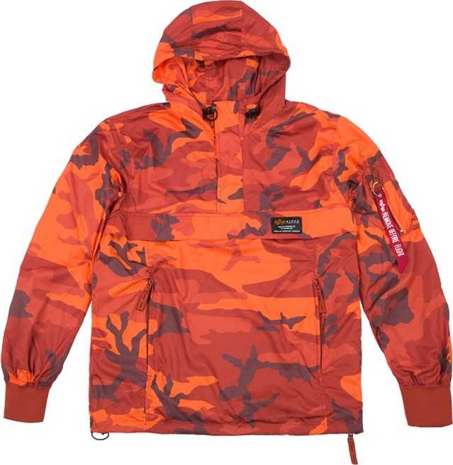 Alpha Industries Bunda Glider Anorak orangecamo L