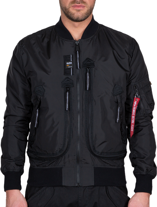 Alpha Industries Bunda MA-1 Aeronaut černá L