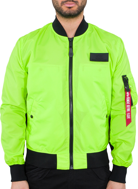 Alpha Industries Bunda MA-1 Neon neon green L