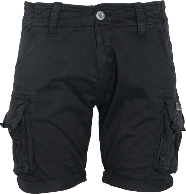 Alpha Industries Kalhoty krátké Crew Short černé 38