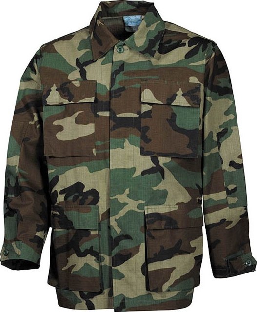 Blůza BDU-RipStop woodland XXL