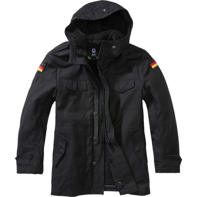 Brandit Bunda dětská Kids BW Parka černá 170/176