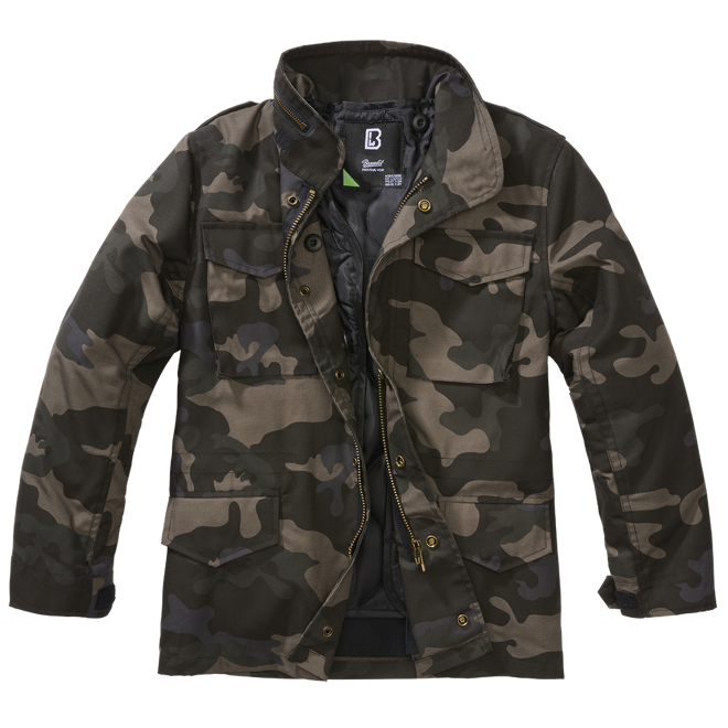 Brandit Bunda dětská Kids M65 Classic Jacket darkcamo 170/176