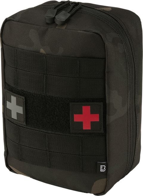 Brandit Pouzdro na zdravotní potřeby Molle First Aid Pouch Large darkcamo