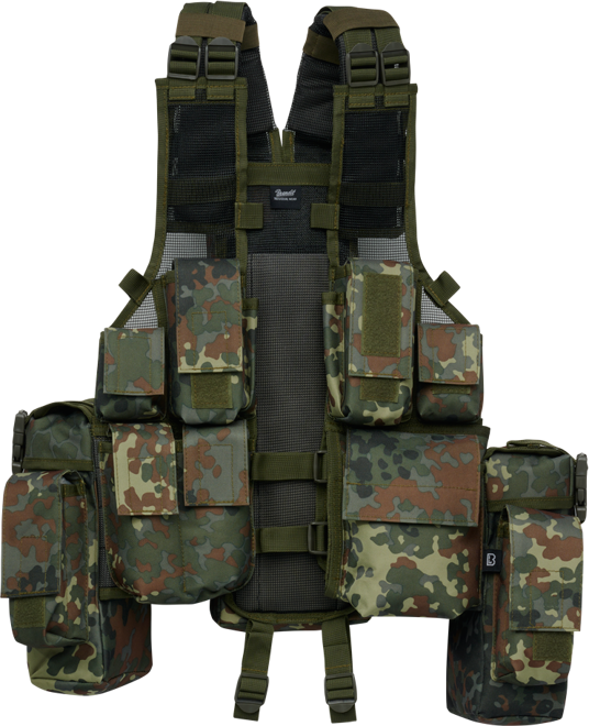 Brandit Vesta taktická Tactical Vest flecktarn