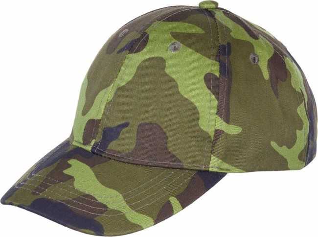 Čepice Baseball Cap dětská vz. 95 zelený