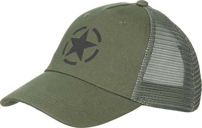 Čepice Baseball Trucker Cap olivová