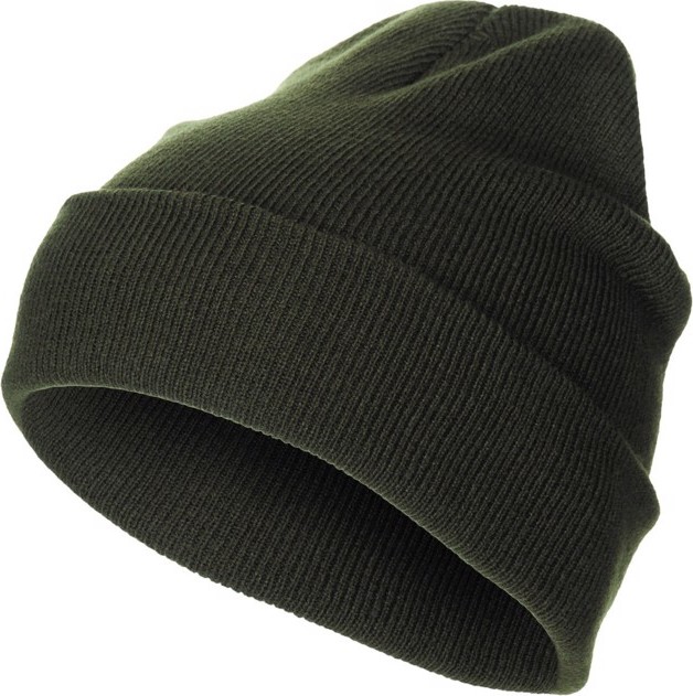 Čepice Watch Cap jemný úplet MFH zelená