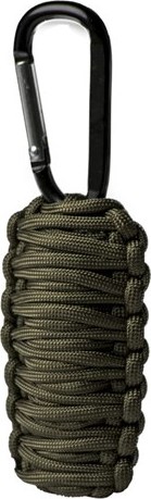 Krabička poslední záchrany KPZ PARACORD SURVIVAL KIT malá olivová