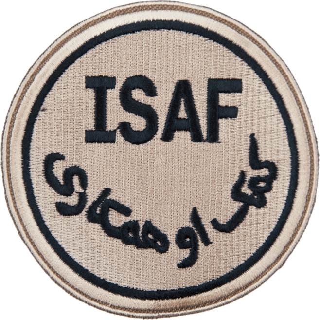 Nášivka: ISAF béžová | černá