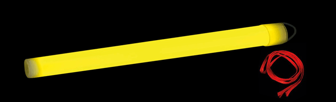 Světlo chemické SMS 35 cm žluté