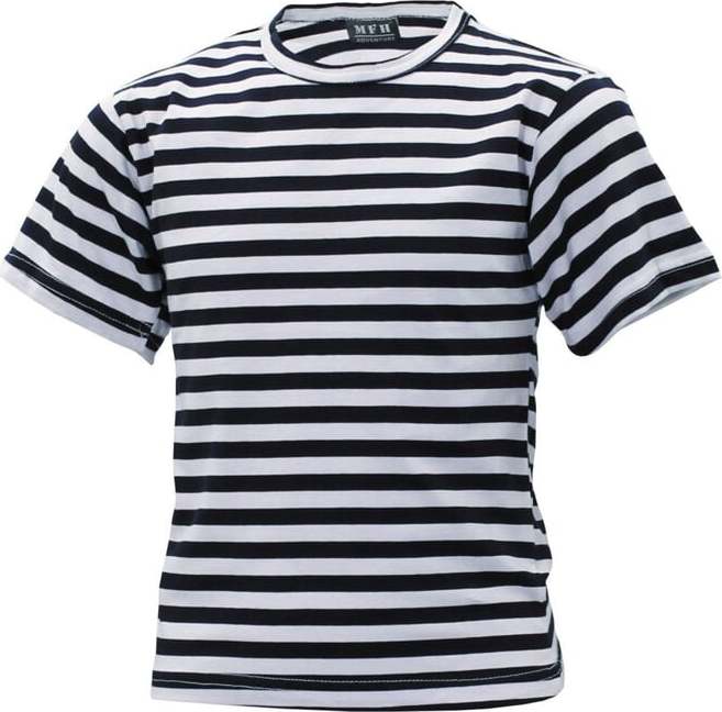 Tričko dětské námořnické modrá | bílá 170/176