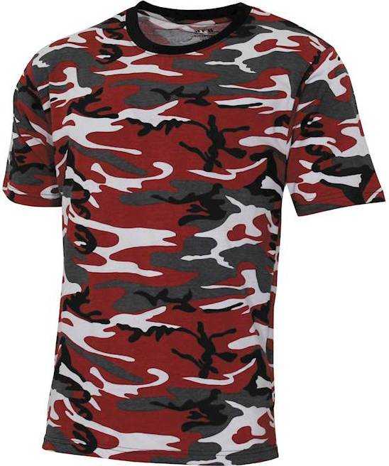 Tričko US T-Shirt Streetstyle redcamo 3XL