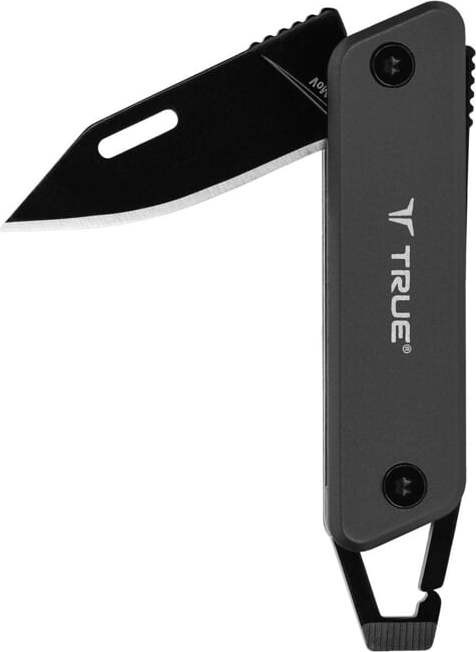 TRUE UTILITY Modern - nůž zavírací na klíče šedý