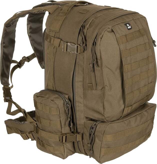 Batoh italský TACTICAL MODULAR okrový