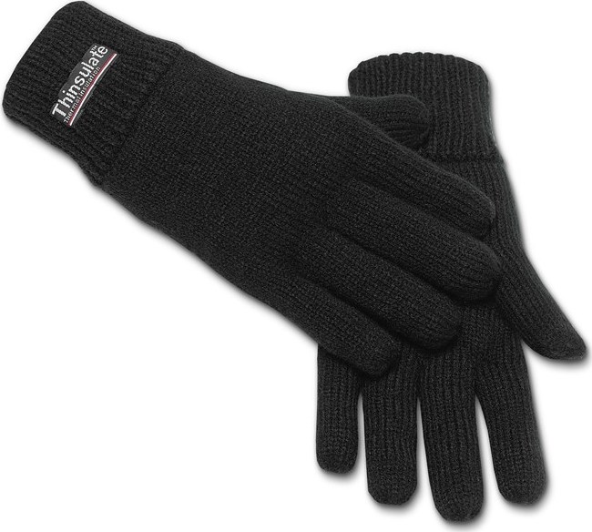 Brandit Rukavice Knitted Gloves černé L